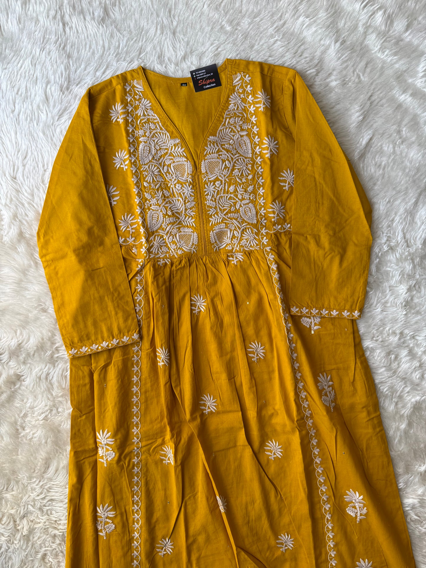 Premium Cotton Kurti Pant Dupatta Set