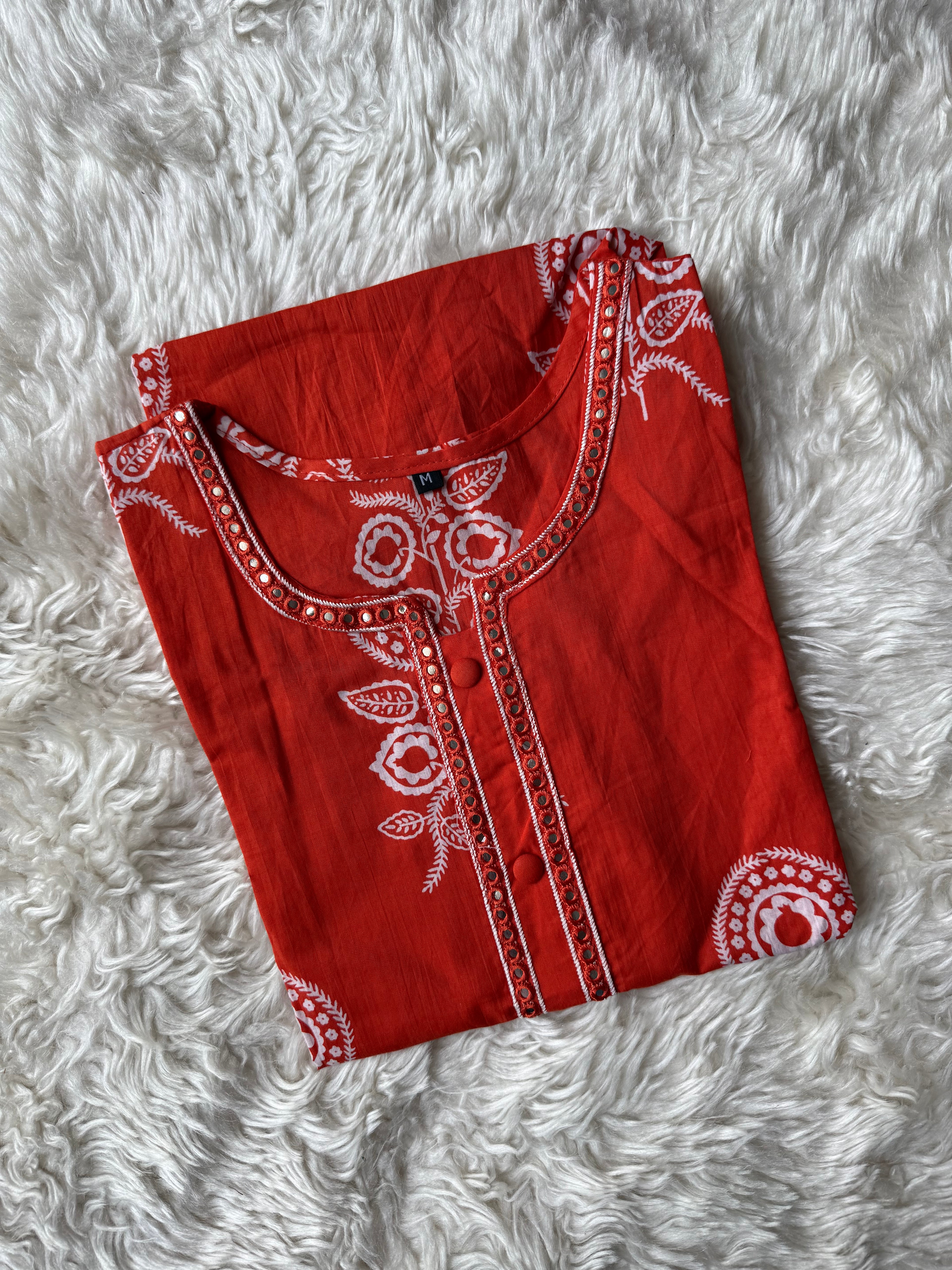 Pure Cotton Kurti