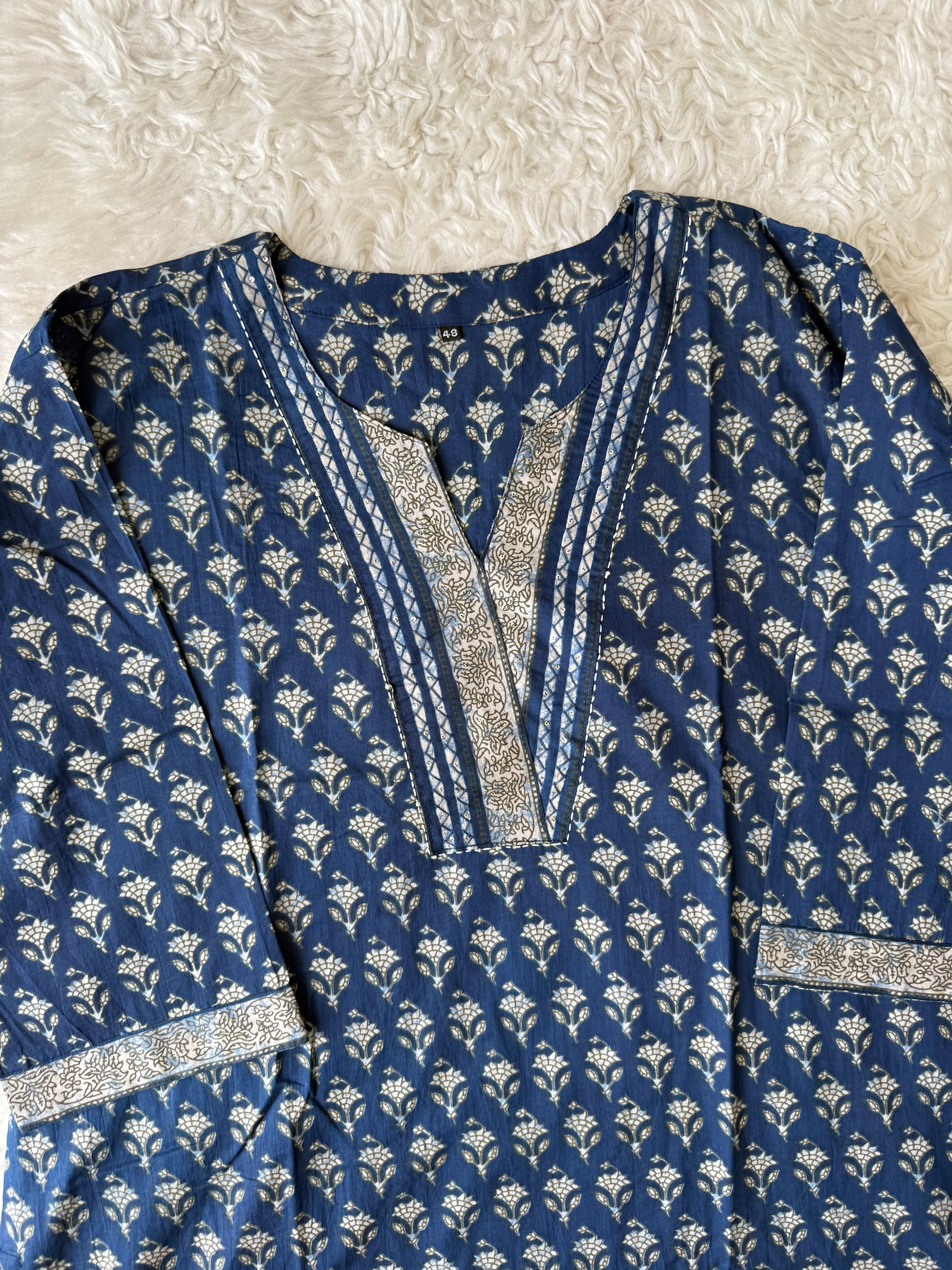 Premium Cotton Kurti Pant Dupatta Set
